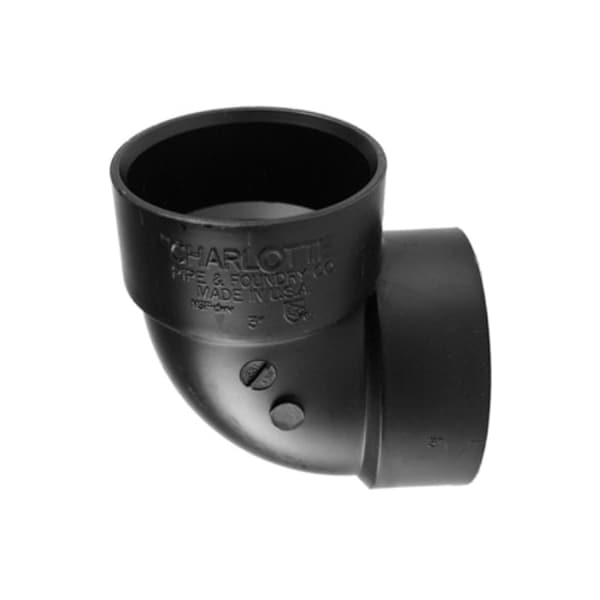 Charlotte Pipe And Foundry 3 HxH Vent Ell ABS 00331 1000HA - main